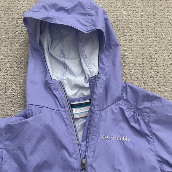 Columbia Kids Purple Rain Jacket - Picture 1 of 6